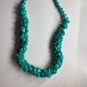 Vintage Turquoise Statement Necklace